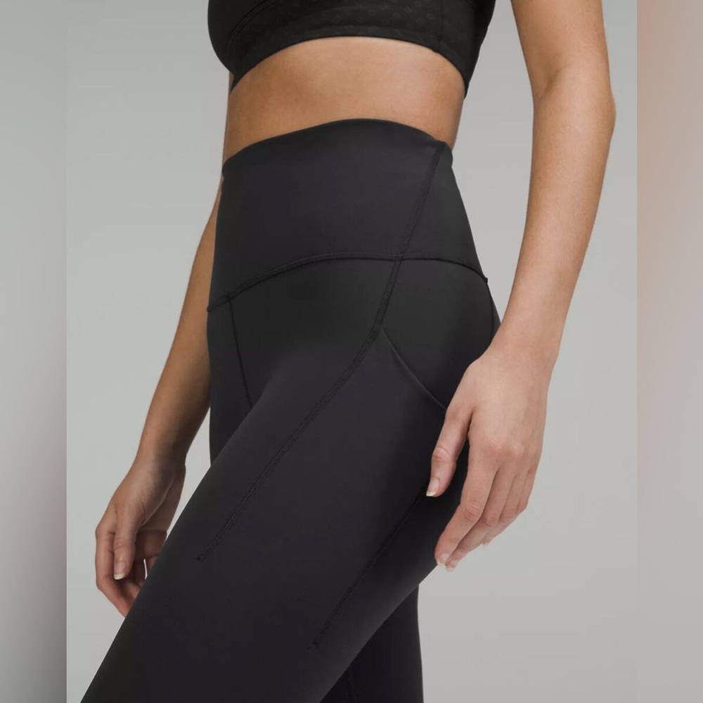 Lululemon Wunder Train HR Tight 25" *Pockets BLK 4